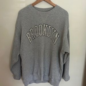 brooklyn sweatshirt.